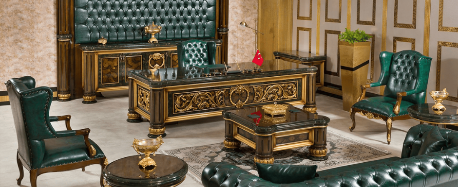 Yönetici Odaları İçin Prestijli Mobilya Takımları