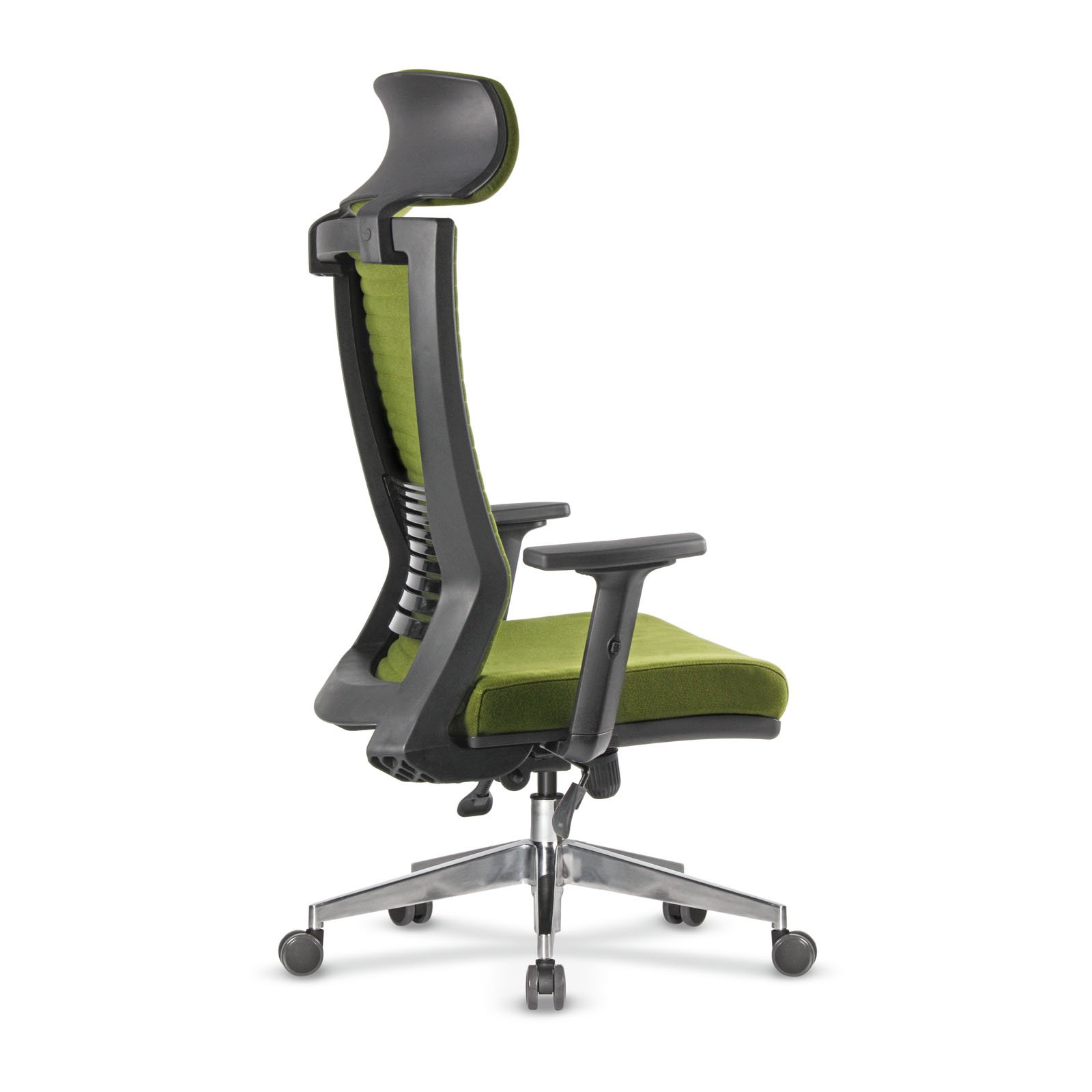 Tekno Plastik Kollu Alüminyum Ayaklı Döşemeli Yönetici Koltukları