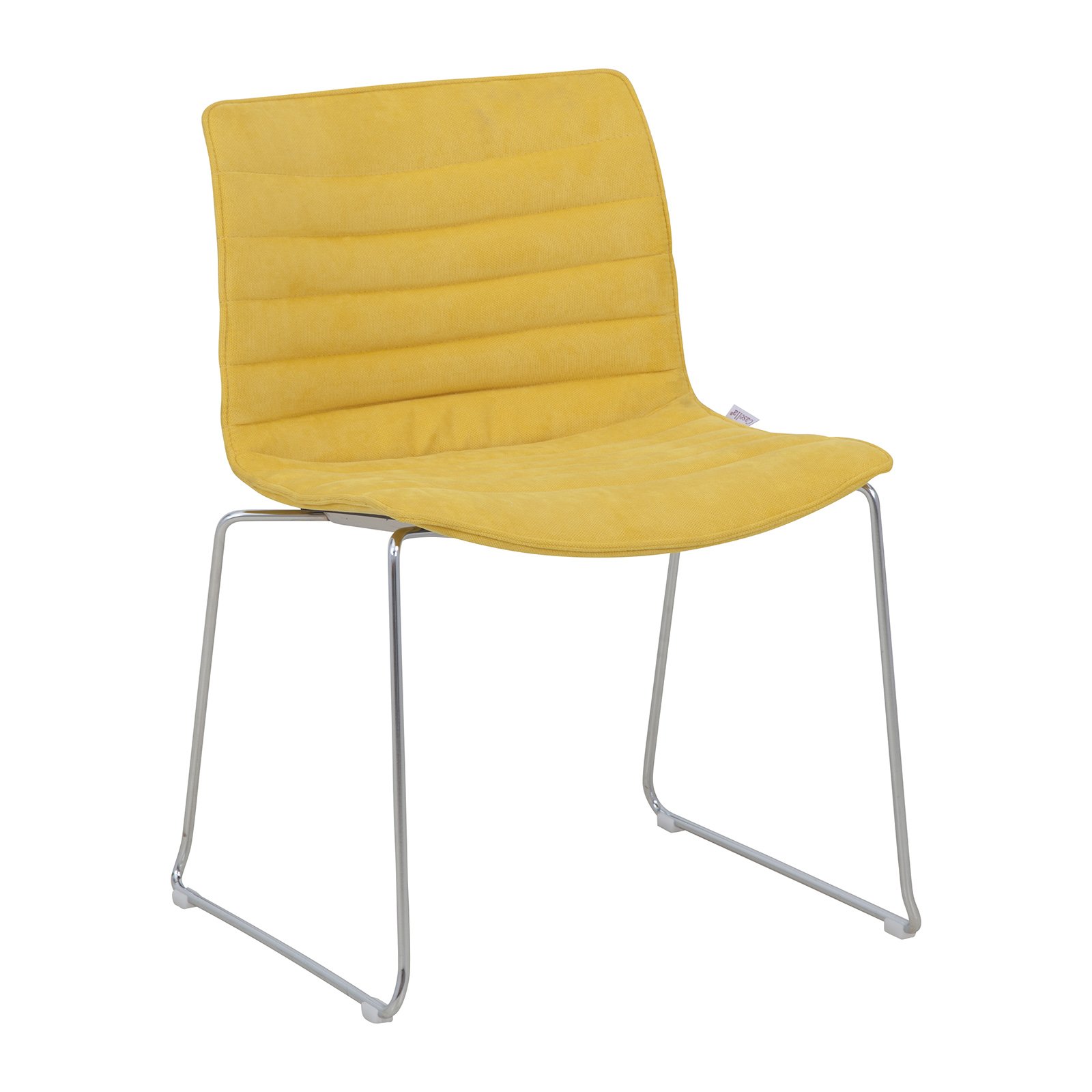 Lena Krom Ayaklı Krom Kollu Döşemeli Proje Koltukları