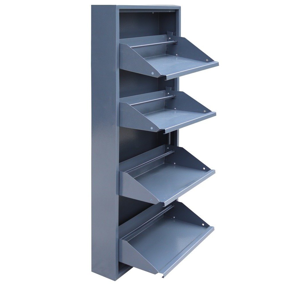 4lü Ayakkabılık Antrasit